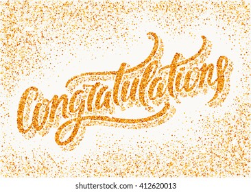 Congratulations card.