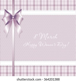congratulations card. 8 march