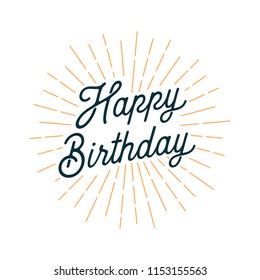 Congratulations Card with Sunburst