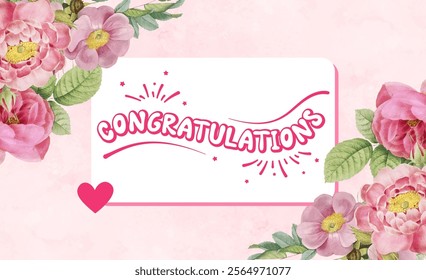 congratulations, card text background, flower pattern icon, handwriting lettering congratulation, banner greeting, design, vector, celebration, anniversary, font, art, gold, hand, illustration