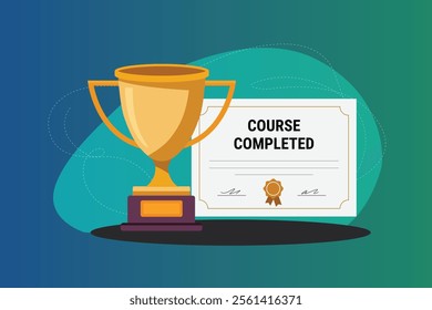 Congratulations! Certificate of Completion for Outstanding Performance in This Course