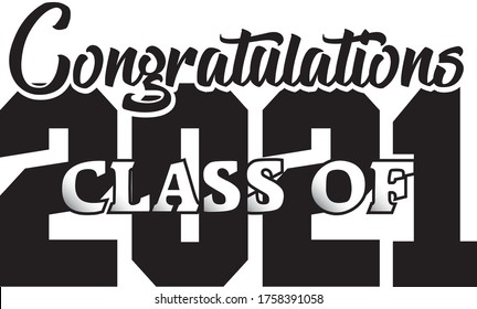 Congratulations Class of 2021 BW Banner