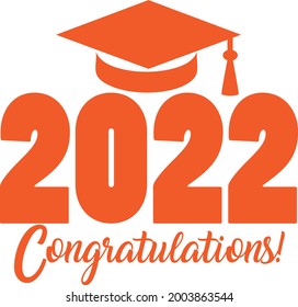 Congratulations Class of 2022 Orange