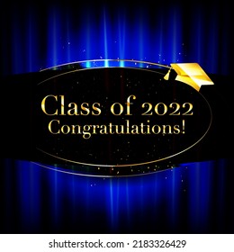 Congratulations Class of 2023. Vector illustration