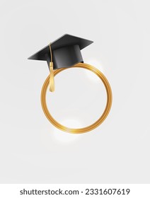 Congratulations graduates banner concept. Class of 2023. University or High school graduation design template for blogs, greeting cards or party invitation. Vector