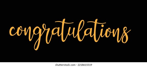 Congratulations Graduates Class of 2022 - Typography. black text isolated white background. Vector illustration of a graduating class of 2023. graphics elements for t-shirts, and the idea for the sign