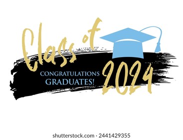 congratulations graduates vector graphic design