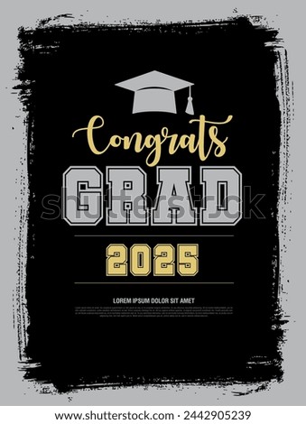 congratulations graduates vector graphic design