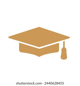 Felicidades por la graduación. Clase de 2024. Iconos de capitulación de graduación. Academia de Educación Escuela de Aprendizaje