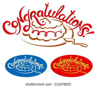 Congratulations Hand Lettering