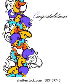 congratulations , with the holiday ,concept, abstract, 