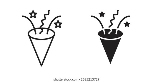Congratulations icon vector sign symbol