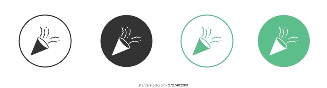 Conjunto de conceitos de ícones de felicitações. Ilustrações de vetor de glifo
