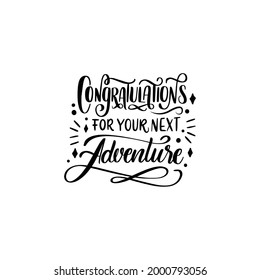 Congratulations Lettering Vector On White Background