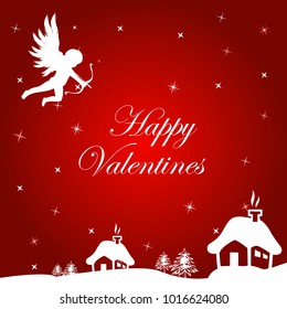 Congratulations on Valentine's Day and love card.