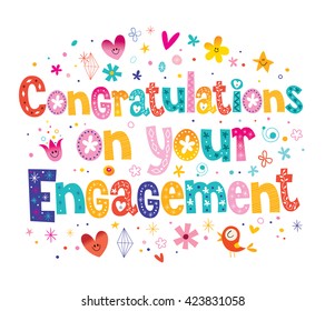 Congratulations on your engagement card