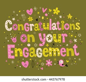 Congratulations On Your Engagement Images, Stock Photos & Vectors ...