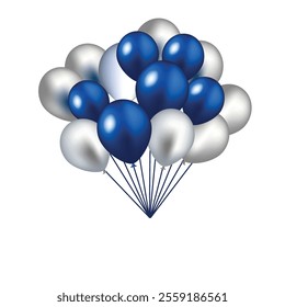 Congratulations on your graduation from school. Class of 2025. Graduation cap, confetti and balloons. Congratulatory banner. Academy of Education School of Learning