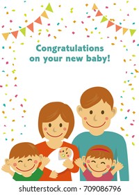 congratulations on your new baby! / letter size