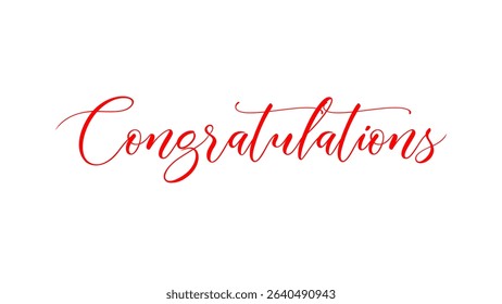 Congratulations style vector black artworks
