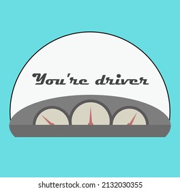 congratulations you are the driver