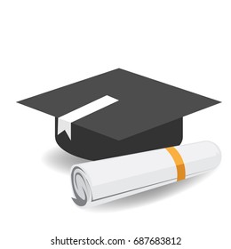 congratulations,book and student vector icon,Educator graduation icon, Educator graduation icon vector,