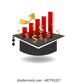 congratulations,book and student vector icon,Educator graduation icon, Educator graduation icon vector,