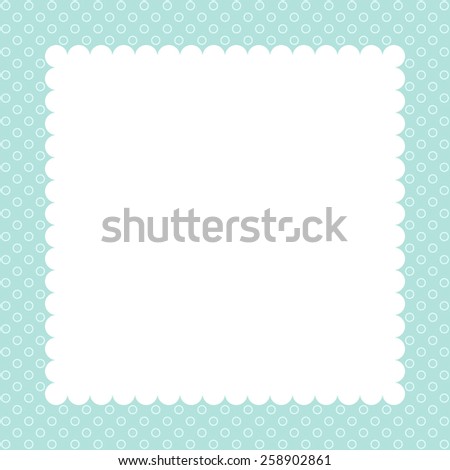 Congratulatory card with a place for the text for a holiday
