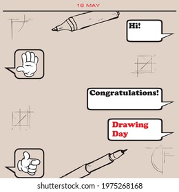 Congratulatory correspondence in electronic