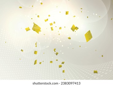 A congratulatory image of sparkling confetti