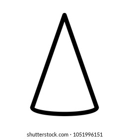 Conic Diagram Shape