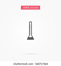 conical flask icon
