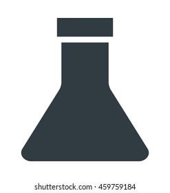 Conical Flask Vector Icon Stock Vector (Royalty Free) 459759184 ...