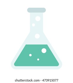 Conical Flask Vector Icon