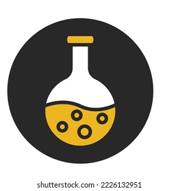 Conical Flask Vector Icon which can easily modify or edit
