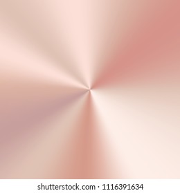 Conical gradient with a pink gold texture