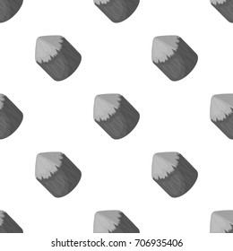 Conical log. Canada single icon in monochrome style vector symbol stock illustration web.