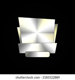 conical. conical texture Ribbon. label elements. sign.  banner. offer label. Starburst label. Vintage. retro. Modern simple ribbons. Vector illustration