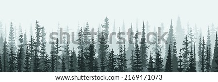 Similar – Image, Stock Photo Foggy winter landscape in Grasgehren