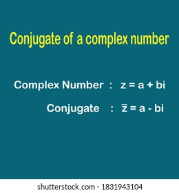 Conjugate Of A Complex Number