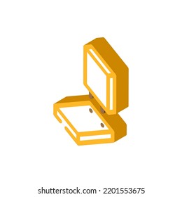connect board assembly furniture isometric icon vector. connect board assembly furniture sign. isolated symbol illustration