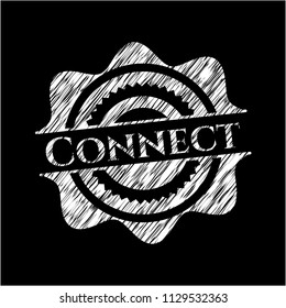 Connect chalk emblem