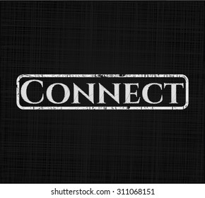 Connect chalk emblem