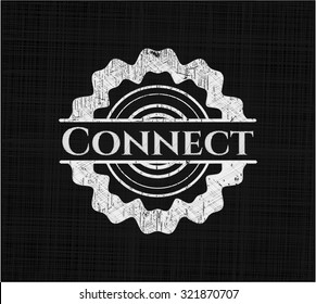 Connect chalk emblem