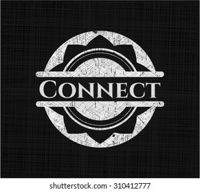 Chalkboard-Emblem verbinden