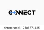 connect connections logo template vector illustration icon element