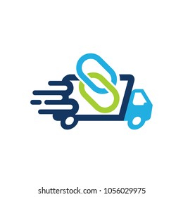 Connect Delivery Logo Icon Design