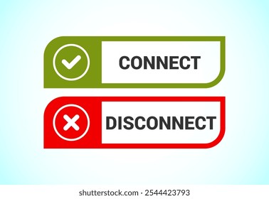 Diseño de Botones de conexión y desconexión