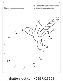 Connect Dot To Dot Hallloween Coloring Pages For Kids. Dot To Dots for Kids. Halloween Coloring Pages