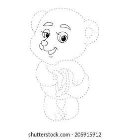Connect the dots (bear)